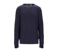 Ralph Lauren- Suéter de Cuello Redondo- Knitwear- Hombre- Azul- M- Suéter de Cuello Redondo