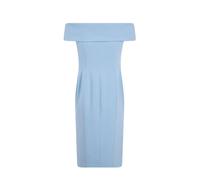 Ralph Lauren - Vestido Midi Woven-Bodycon - Dresses - Mujer - Azul - L -
