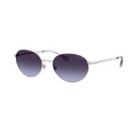 Ralph Mujer Sunglass RA4148 - Color del Marco: Plateado Brillante, Color de la Lente: Azul celeste y azul degradado