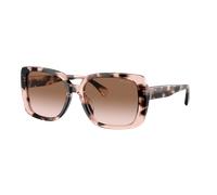 Ralph Mujer Sunglass RA5298U - Color del Marco: Habana Rosa Brillante, Color de la Lente: Marrón Degradado