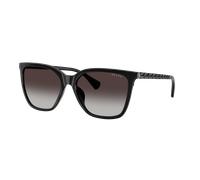 Ralph Mujer Sunglass RA5328U - Color del Marco: Negro Brillante, Color de la Lente: Gris Degradado