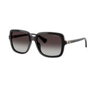 Ralph Mujer Sunglass RA5333U - Color del Marco: Negro Brillante, Color de la Lente: Gris Degradado