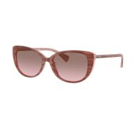 Ralph Mujer Sunglass RA5340U - Color del Marco: Rosa a Rayas, Color de la Lente: Violeta degradado