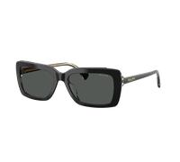 Ralph Mujer Sunglass RA5342U - Color del Marco: Negro brillante sobre transparente, Color de la Lente: Gris