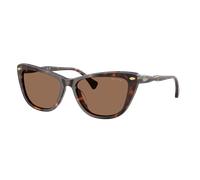 Ralph Mujer Sunglass RA5346U - Color del Marco: Habana Oscuro Brillante, Color de la Lente: Marrón