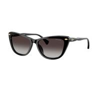 Ralph Mujer Sunglass RA5346U - Color del Marco: Negro Brillante, Color de la Lente: Gris Degradado