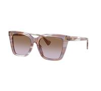 Ralph Mujer Sunglass RA5349U - Color del Marco: Marrón/Azul, Color de la Lente: Violeta degradado