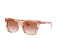 Ralph Mujer Sunglass RA5349U - Color del Marco: Rose Havana Brown, Color de la Lente: Marrón Degradado