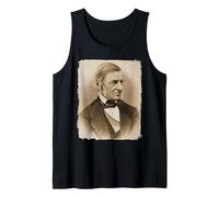 Ralph Waldo Emerson, Famous American Abolitionist and Poet Camiseta sin Mangas