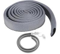 RALSPEC Funda térmica de neopreno para tubo de hidratación compatible con Camelbak Platypus Osprey Protection, gris, Talla única