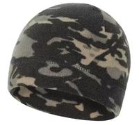 RALSPEC Gorro térmico de microforro polar con diseño de camuflaje, color negro, con forro polar cálido, militar, camuflaje, para invierno, militar, para hombre, CP