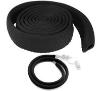 RALSPEC Paquete de hidratación con tubo de neopreno aislado y funda térmica para manguera. Compatible con Camelbak, Platypus, Osprey. Protección, Negro, Talla única