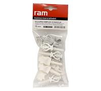 Ram 580161 - Tobillera de color blanco