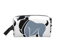 Ram - Bolsa de viaje con estampado de signos del zodiaco para mujeres y hombres, gran capacidad para cosméticos, accesorios, artículos de tocador, champú y artículos esenciales