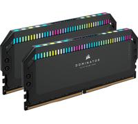 Corsair Dominator Platinum RGB DDR5 32 GB (2 x 16 GB) 6200MHz C36 Memoria per Desktop (Regulación de Voltaje integrada, Refrigeración DHX patentada, 12 Leds CAPELLIX RGB) Negro