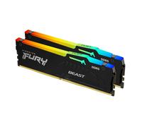 RAM Memory Kingston Fury Beast RGB 5600 MHz CL40 32 GB DDR5