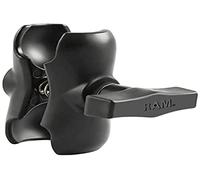 RAM Mount RAM-201U-B kit de montaje - Kit de sujección (88,9 mm)