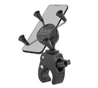RAM Mount RAM-HOL-UN7-400U Motocicleta - Soporte (Teléfono móvil/smartphone, Motocicleta, Soporte pasivo, Negro, Compuesto, Acero inoxidable, X-Grip,Clamp mount)