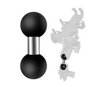 Ram Mount Soporte de Bola para Moto Bicicleta Accesorios Adaptador de Bola de 25 mm Bola Doble Compatible con RAM Dual Ball Socket Arm (B)