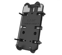 RAM MOUNTS Quick-Grip Phone Holder FOR Larger Devices Quick-Grip XL, W126109136 (Larger Devices Quick-Grip XL Large Phone Holder, Mobile Phone/Smartphone, Passive Holder, Car, Black)