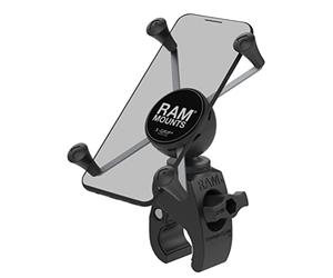 RAM MOUNTS X-Grip Large Tough-Claw RAM-HOL-UN10-400U - Soporte de teléfono para moto, quad/UTV y bici, con RAM Snap-Link