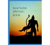 Ram Naam Writing Book - 51,000 Name Writing Spaces | Ram Naam Jaap Notebook | Hindu Spiritual Devotional Practice Book | Meditation & Daily Chanting Journal