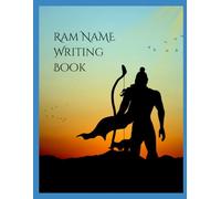 Ram Naam Writing Book - 51,000 Name Writing Spaces | Ram Naam Jaap Notebook | Hindu Spiritual Devotional Practice Book | Meditation & Daily Chanting Journal