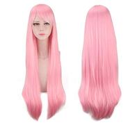 Ram Rem Re Life en un mundo diferente de cero 80 cm largo recto rosa azul resistente al calor pelo sintético Cosplay + peluca gratis Ram