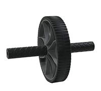 Ram® - Rodillo de ejercicio abdominal abdominal, máquina de entrenamiento de fitness, rueda ABS, herramienta de gimnasio, color negro