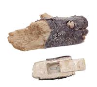 Rama de árbol Ocultar una Llave afuera, Estatua de Rama de árbol de Resina de 5.1 Pulgadas con Compartimento Seguro y Secreto Oculto, contenedores de ocultación Secreta, escondites Clave afuera, desv