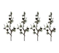 Rama de cedro con piñas y líquenes UE 4 unid.