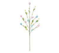 Rama de flores de Pascua - 60 cm hojas artificiales primavera decoración mesa, rama de espuma decorativa fiesta temporada, decoración del hogar, oficina, primavera | Para puerta de ventana, cumpleaños