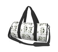Rama De Olivo Estilo Acuarela Naturaleza, Bolsa de Viaje de Gran Capacidad, Bolso Redondo, Bolsa de Viaje Deportiva, Bolsa de Mano, Bolsa de Fitness