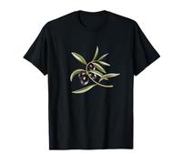 Rama de Olivo Negro Camiseta