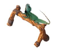 Rama de reptil de resina - Decoración de árbol trepador de 30 cm, adorno de hábitat natural, accesorio de terrario texturizado | Rama trepadora decorativa para lagartos, ranas, tortugas, dragones b