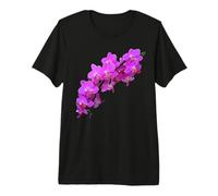 Rama de Rosa Magenta Phalaenopsis Orquídeas Formas Mania Camiseta Premium