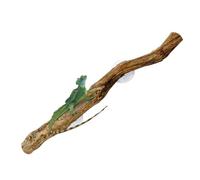 Rama trepadora de Reptiles de Madera de UVA, Rama trepadora de 30 cm, Rama de Esquina de Reptiles con, Barra de Esquina para Reptiles, Ramas de hábitat, Adecuada para Serpientes, lagartos y