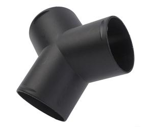 Rama Y para conducto de ventilación de aire, conector de salida de 60 mm para calentadores diésel de aire compatible con y para eficiente cálido para gestión del flujo de aire