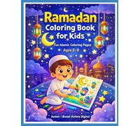 Ramadan Coloring Book for Kids: Fun Islamic Coloring Pages for Ramadan - Mosque, Lantern, Moon & Eid Activities for Kids