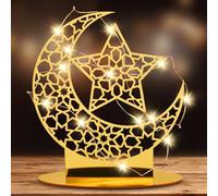 Ramadán Deko,LED Ramadán Licht,Ramadán Tischdekoration,Ramadán Eid Mubarak Deko,Eid Mubarak Deko,Ramadán Eid Mubarak LED Geschenk,Muslim Islamic Party Dekoration für Ramadán Party (C)