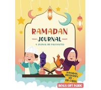 Ramadan Journal for Kids! 30 days of keeping track of your good deeds and Self Improvement Log
