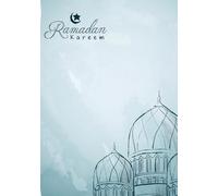 Ramadan Journal: New Beautiful Cover for Ramadan Tracker with 76 pages
