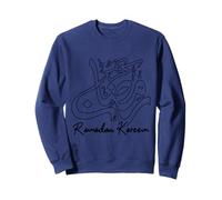 Ramadan Kareem Caligrafía Eid Mubarak Árabe Islámico Sudadera