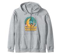 Ramadan Kareem Kids Cute Crescent Moon Musulmanes Niños Sudadera con Capucha
