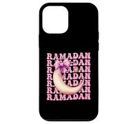 Ramadan Kareem Muslim Moon Girl Coquette Lazo Rosa Carcasa para iPhone 12 mini
