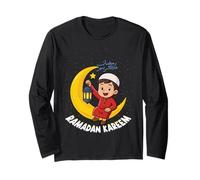 Ramadán Kareem Niños Ramadán Mes Islam Islámico Manga Larga
