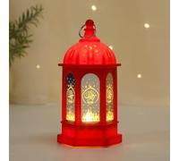 Ramadán Lantern Lights - Ramadán Decorations for Home 2026, Small Ramadán Lights with hanging anillos, LED RamadánLanterns, Moon & Star Eid Night Light,for Islamic Home Party Table Decor & Muslim Eid