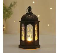 Ramadán Lantern Lights - Ramadán Decorations for Home 2026, Small Ramadán Lights with hanging anillos, LED RamadánLanterns, Moon & Star Eid Night Light,for Islamic Home Party Table Decor & Muslim Eid