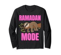 Ramadán Modo Ramadán Kareem Chica Ayuno Iftar Mujeres Niños Manga Larga