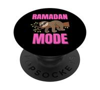 Ramadán Modo Ramadán Kareem Chica Ayuno Iftar Mujeres Niños PopSockets PopGrip Adhesivo